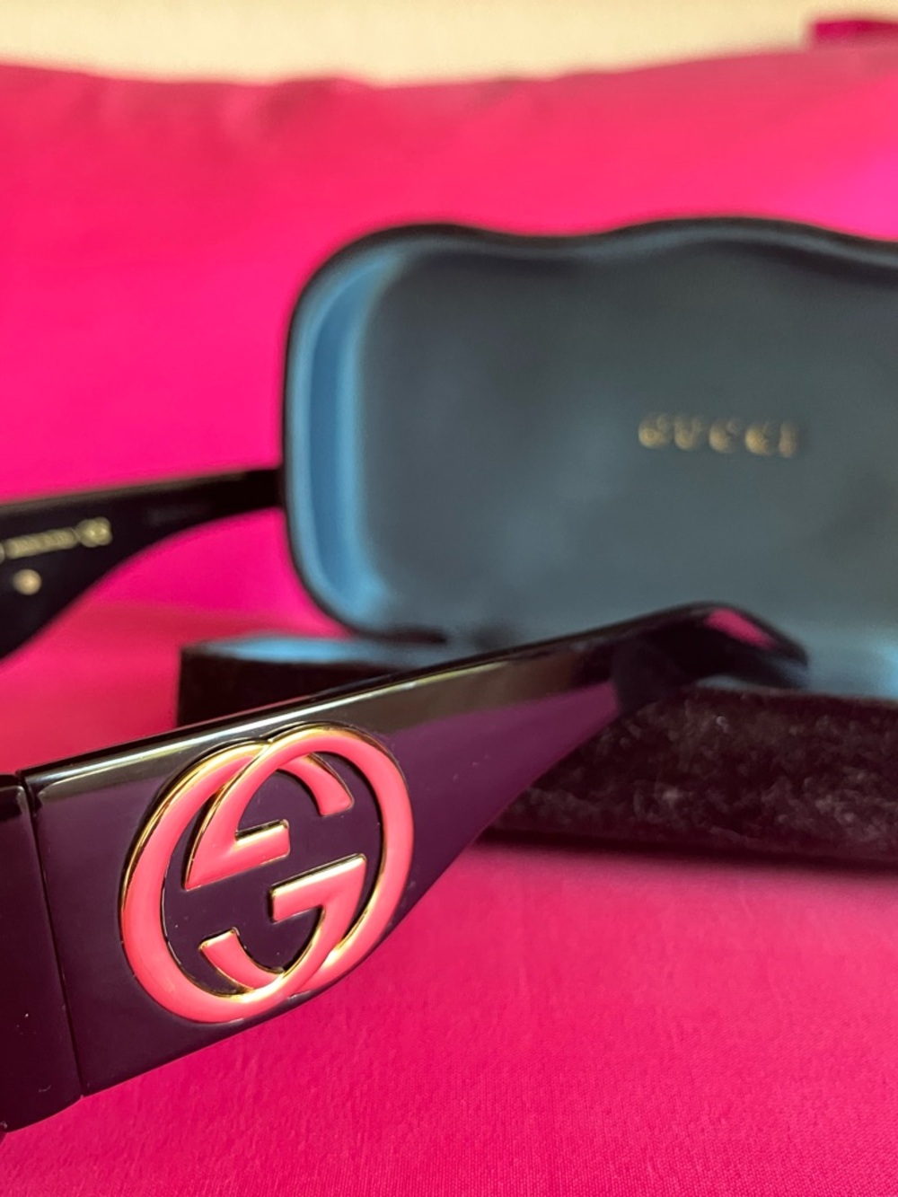 GUCCI Hollywood Forever line up sunglasses clear lense rare - Picture 7 of 10